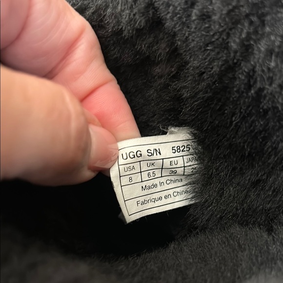 UGG Black Suede Boots - Picture 5 of 7